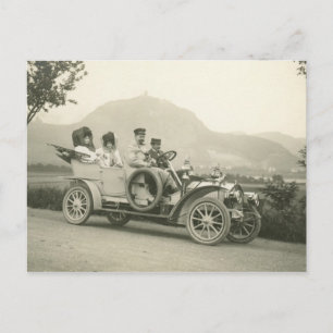 c 1907 touring car or phaeton postcard