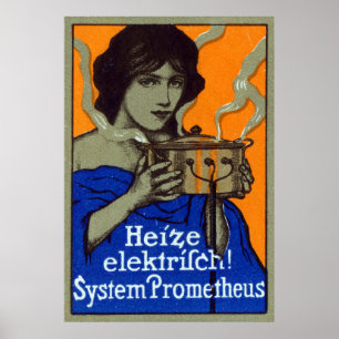 C. 1910 German Cooking Poster