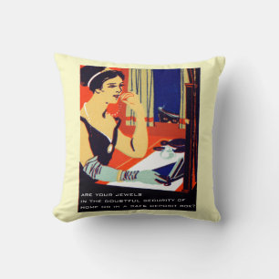 C. 1915 Are Your Jewels Safe Cushion