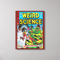C 1950S COMIC BOOK COVER  'WEIRD SCIENCE'