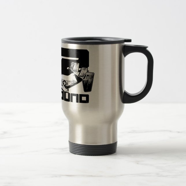 C-2 Greyhound 15 oz Travel/Commuter Mug (Right)