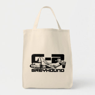 C-2 Greyhound Grocery Tote Bag
