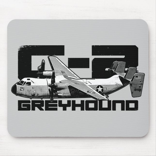 C-2 Greyhound Mousepad (Front)