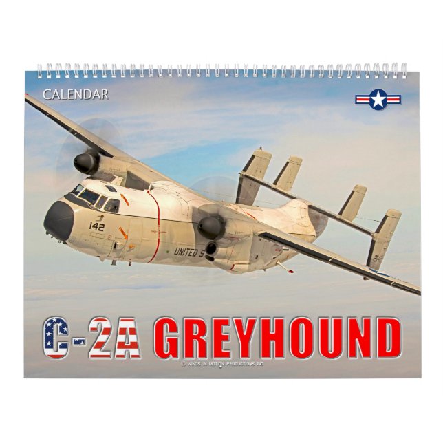 C-2A GREYHOUND CALENDAR (Cover)