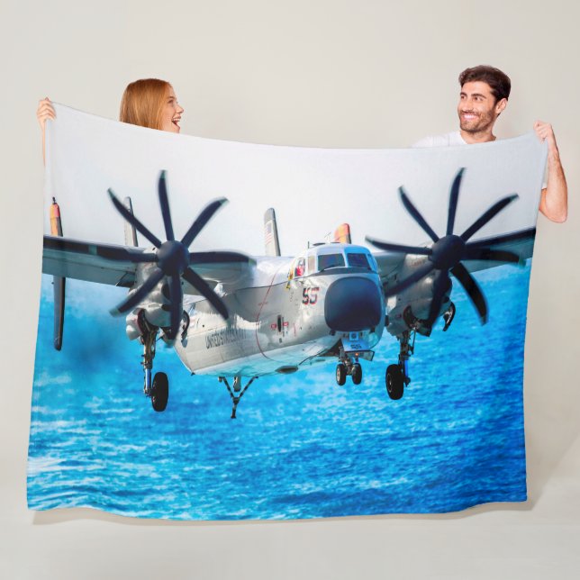 C-2A GREYHOUND FLEECE BLANKET (In Situ)