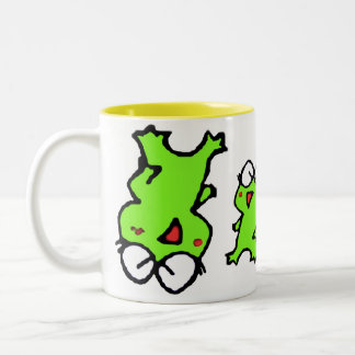 C.A.T.club:keke Two-Tone Coffee Mug