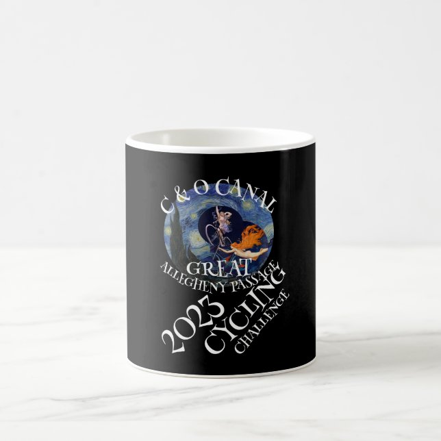 C and O Canal Towpath Great Allegheny Passage Coffee Mug (Center)