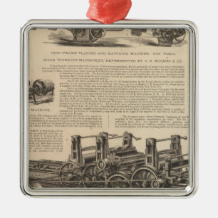 C B Rogers and Company Metal Tree Decoration