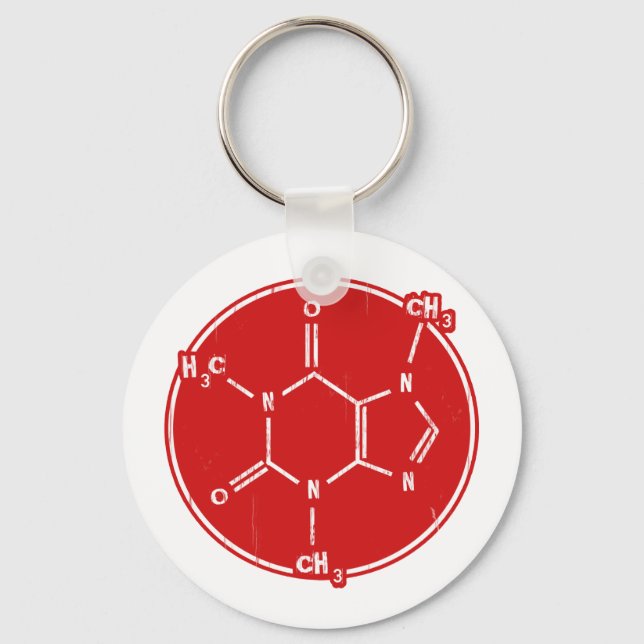 C-C-Caffeine Key Ring (Front)
