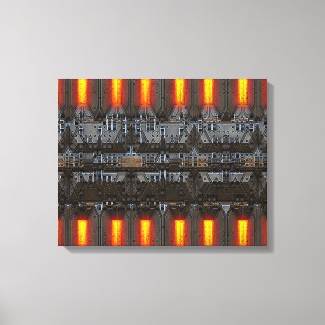 C.C. Tec.10 Wrapped Canvas (Front)