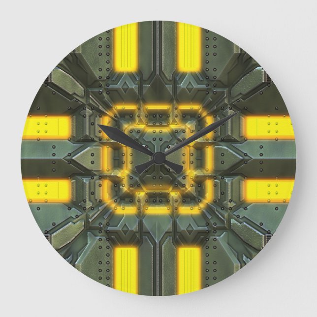 C.C. Tec 2 Wall Clocks & Numeral Options (Front)