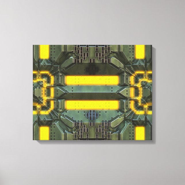 C.C. Tec.2 Wrapped Canvas (Front)