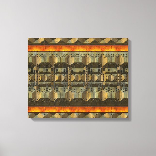 C.C. Tec.5 Wrapped Canvas (Front)