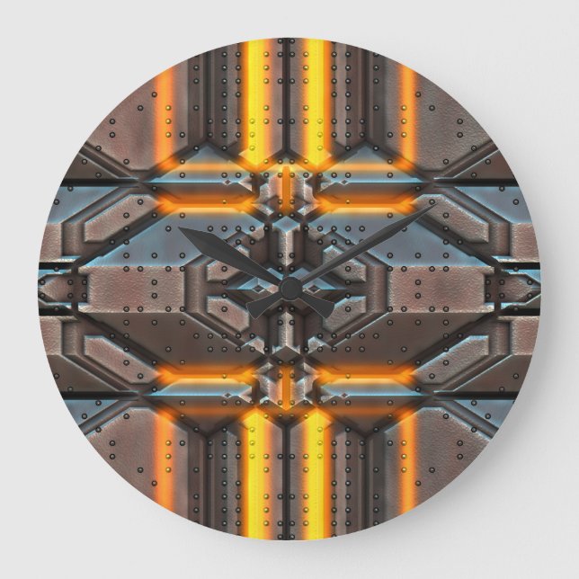 C.C. Tec 8 Wall Clocks & Numeral Options (Front)