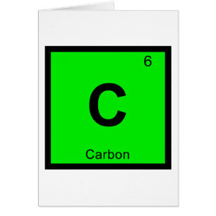 C - Carbon Chemistry Periodic Table Symbol
