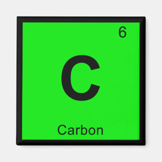 C - Carbon Chemistry Periodic Table Symbol Magnet