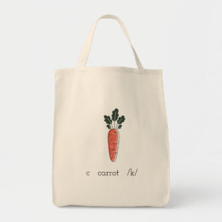 c carrot /k/ tote bag