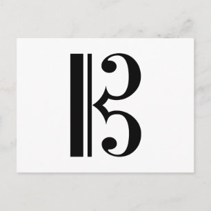 C-Clef Postcard