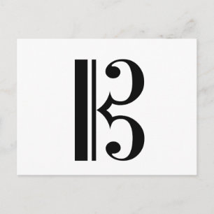 C-Clef Postcard