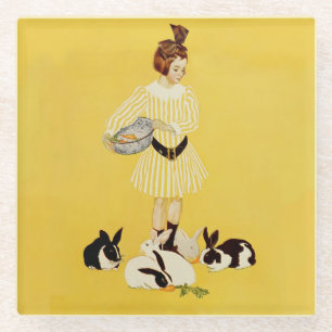 C Coles Phillips  “A Friend of the Family" Glass Coaster