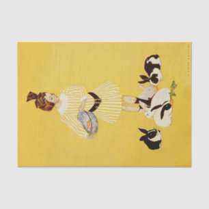 C Coles Phillips “A Friend of the Family" Tissue Paper