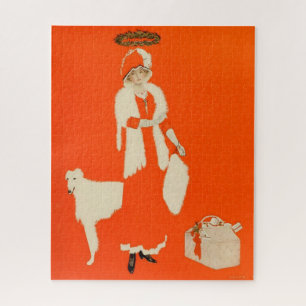 C Coles Phillips “Present Day Saint” Fadeaway Girl Jigsaw Puzzle