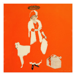 C Coles Phillips “Present Day Saint” Fadeaway Girl Photo Print