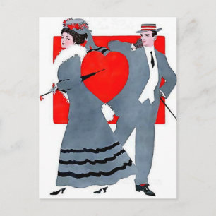 C Coles Phillips Valentine Edition Magazine Cover Postcard