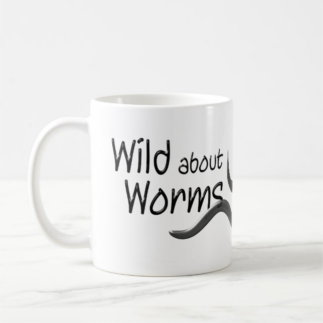 C. elegans coffee mug (Left)