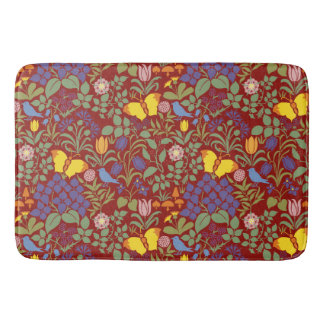 C. F. A Voysey's Butterfly Garden Large Bath Mat