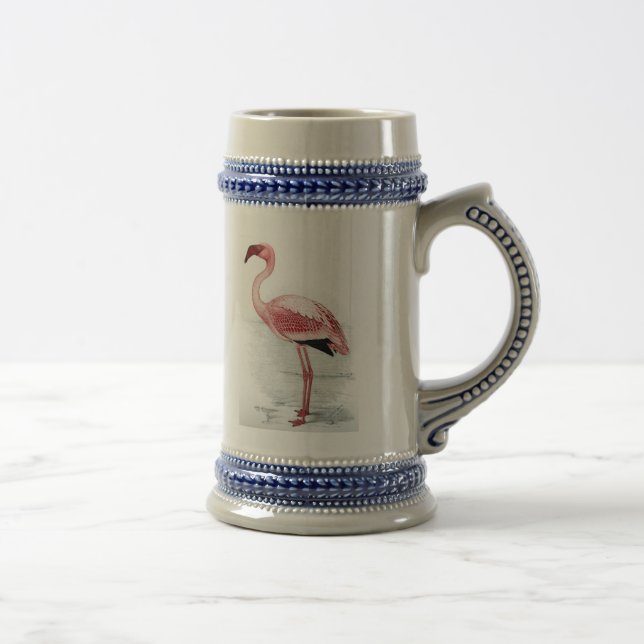 C G Finch-Davies Flamingo Beer Stein (Right)