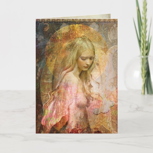 c h r i s t a . b e l l e greeting card (Front)