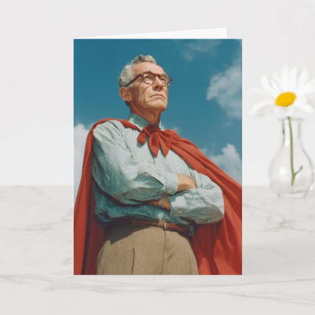(C) Hero Dad Card (Small Plant)