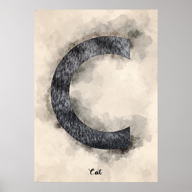 C is For Cat Poster (Front)