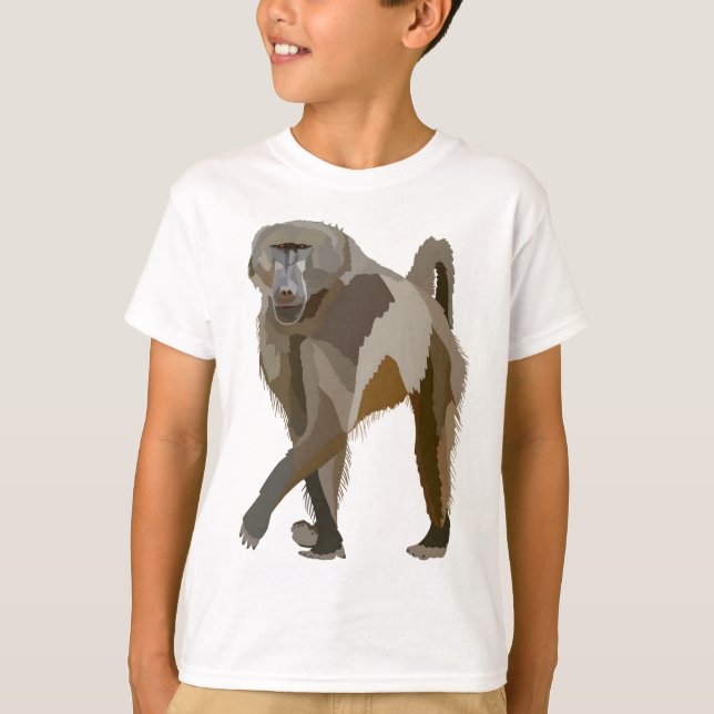 C is for Chacma Baboon T-Shirt (Front)