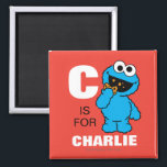C is for Cookie Monster | Add Your Name Magnet<br><div class="desc">Personalise this fun Cookie Monster design by adding your name and first letter. © 2014 Sesame Workshop. www.sesamestreet.org</div>