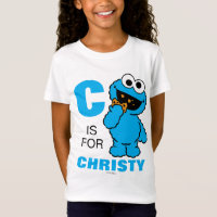 C is for Cookie Monster | Add Your Name