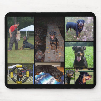 C Litter Collage Mouse Pad