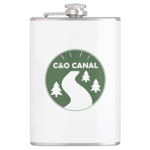 C&O Canal Towpath Hip Flask