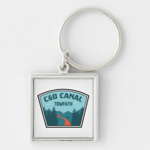C&O Canal Towpath Key Ring