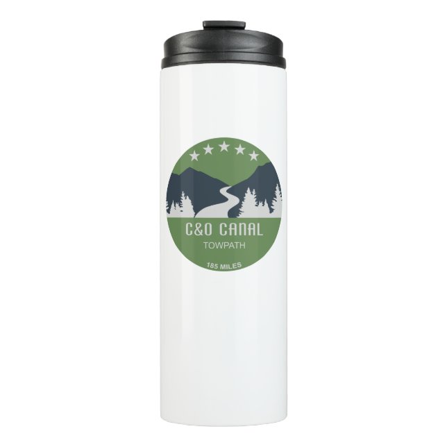 C&O Canal Towpath Thermal Tumbler (Front)