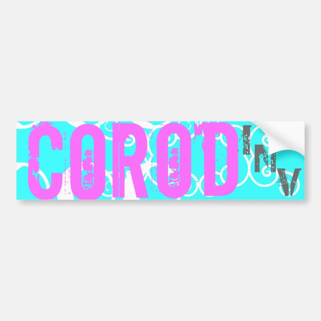 C O R O D BUMPER STICKER (Front)