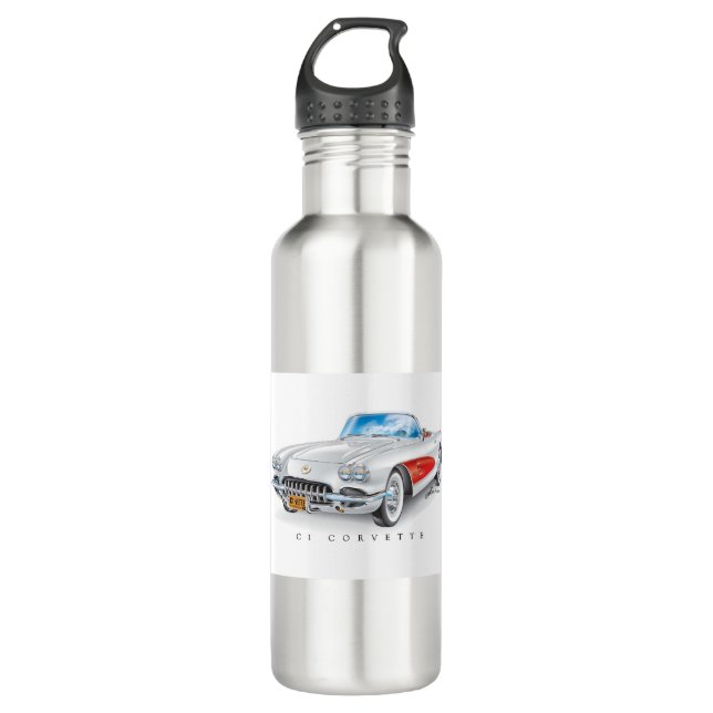 C-ONE AUTOMOBILE ART 710 ML WATER BOTTLE (Front)