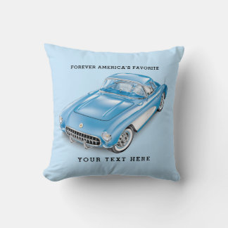 C-ONE AUTOMOBILE ART THROW PILLOW