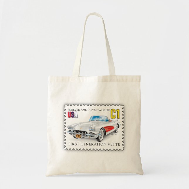 C-ONE AUTOMOBILE ART TOTE BAG (Front)