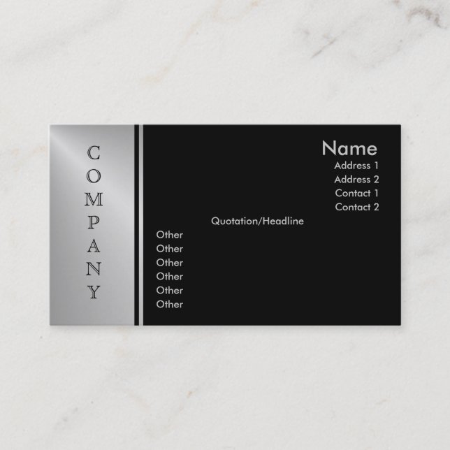C-Professional Profile Card (Front)