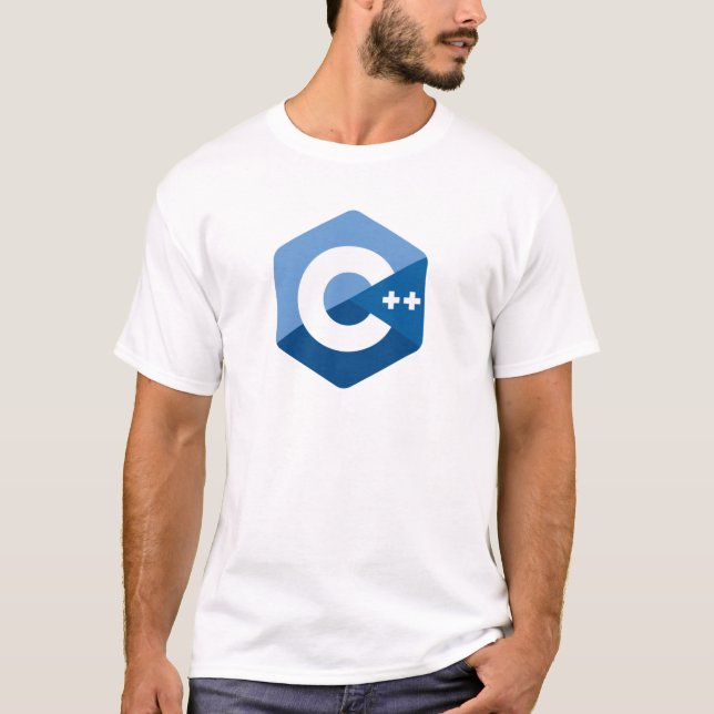 C++ Programming Language Logo T-Shirt (Front)