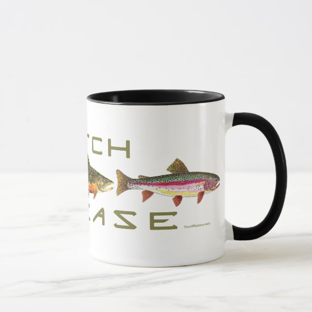 C & R - Trout Mug (Right)