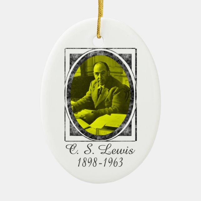 C.S. Lewis Ornament (Front)