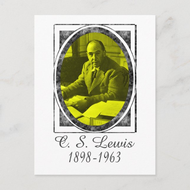 C.S. Lewis Postcard (Front)